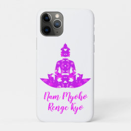 Spirituele roze en witte symmetrie Lotus Yoga Case-Mate iPhone Case