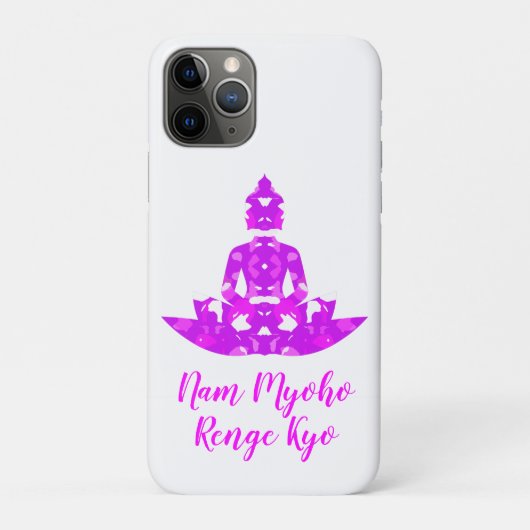 Spirituele roze en witte symmetrie Lotus Yoga Case-Mate iPhone Case (Achterkant)