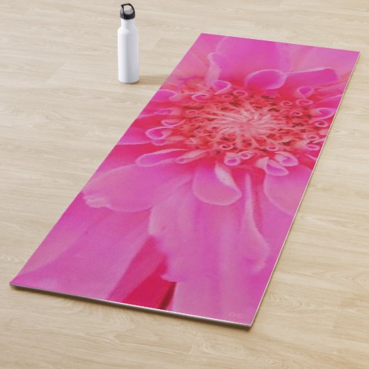 Spirituele roze Yoga Flower Yogamat (In situ)