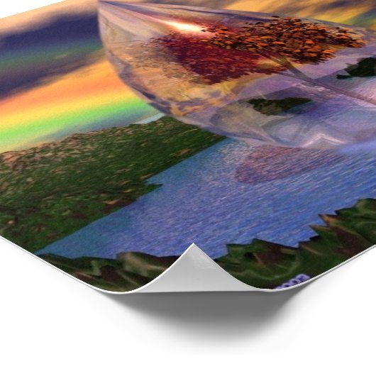 Spirituele scheur poster (Hoek)