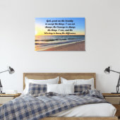 SPIRITUELE SERENITEIT GEBED CANVAS MUURKUNST AFDRUK (Insitu (Slaapkamer))