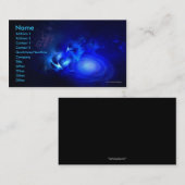 Spirituele sjabloon voor visitekaartje voor reizen (Voorkant / Achterkant)