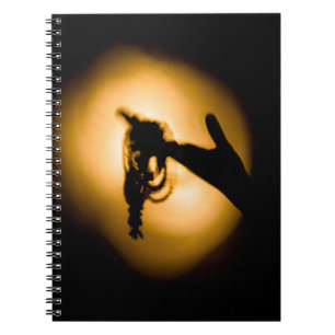 Spirituele spiraalvormige foto-Notitieboek Notitieboek