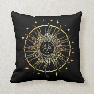 Spirituele sterren Astrology Art Ancient Sun Moon Kussen