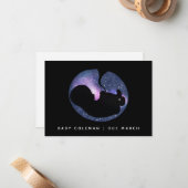 Spirituele sterren Baby Zwangerschap Aankondiging (Voorkant / Achterkant in situ)