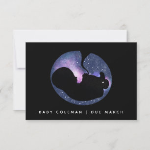 Spirituele sterren Baby Zwangerschap Aankondiging