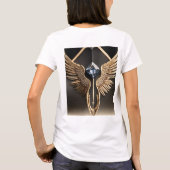 "Spirituele stijl: Christelijk grafisch T-shirt" T-shirt (Achterkant)