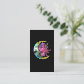 Spirituele Sun Moon Galaxy Visitekaartje (Staand voorkant)