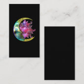 Spirituele Sun Moon Galaxy Visitekaartje (Voorkant / Achterkant)