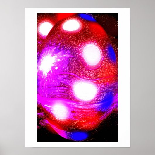 Spirituele tijd kunst poster (Voorkant)