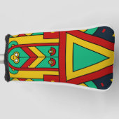 spirituele tiki golfheadcover (Voorkant)