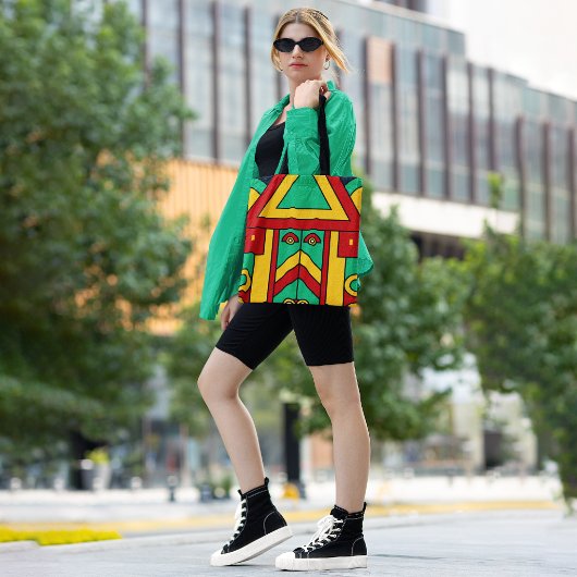 Spirituele tiki tote bag