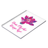 Spirituele trapsgewijze kleuromslag notitieboek (Linkerzijde)