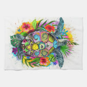 Spirituele Turtle Lover Theedoek (Horizontaal)