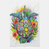 Spirituele Turtle Lover Theedoek (Verticaal)