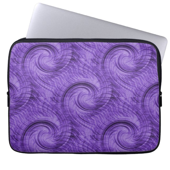 Spirituele twirls..... laptop sleeve (Voorkant)