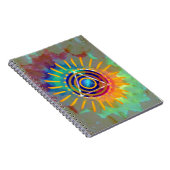 Spirituele Tyedye Notitieboek (Rechterzijde)