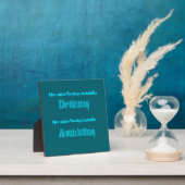 Spirituele Typografie Citaat over het Ontwaken Fotoplaat (Insitu)