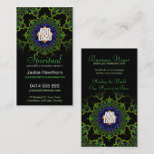 Spirituele ventilator met Logo Visitekaartje (Voorkant / Achterkant)