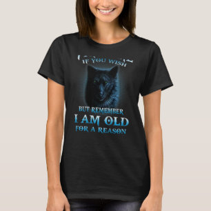 Spirituele veren Cool Wolf Head Werewolf Hunter T-shirt