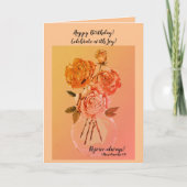 Spirituele verjaardag Kaart (Voorkant)