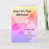 Spirituele verjaardag Kaart (Voorkant)