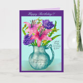 Spirituele verjaardag Kaart (Voorkant)