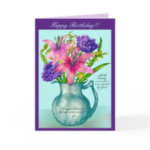 Spirituele verjaardag Kaart