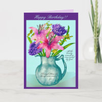 Spirituele verjaardag Kaart