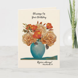 Spirituele verjaardag Kaart