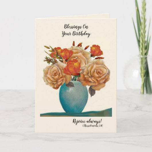 Spirituele verjaardag Kaart (Voorkant)