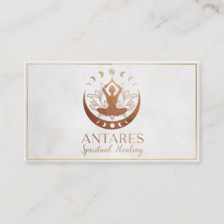 Spirituele verwarming van antares visitekaartje