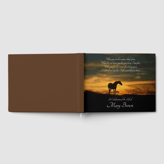 Spirituele viering van Life Horse and Sunset Gue Gastenboek (Volledig)