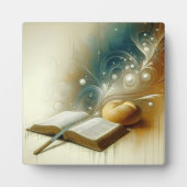 "Spirituele voeding" Desktop Plaque Fotoplaat (Voorkant)