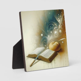 "Spirituele voeding" Desktop Plaque Fotoplaat