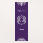 Spirituele vrije geest Boho Persoonlijke Yoga Mat (Voorkant)