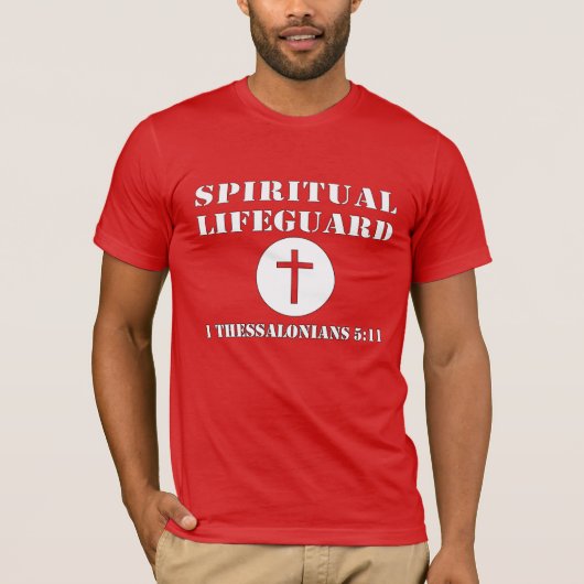 Spirituele vrijwaringsclausule met Verse T-shirt (Voorkant)