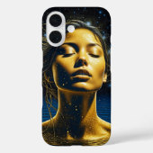 Spirituele vrouw in water onder de sterren Case-Mate iPhone case (Achterkant)