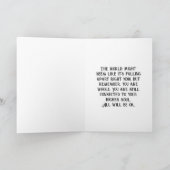 Spirituele vrouw in water onder de sterren kaart (Binnen)