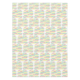 Spirituele VRUCHTEN VAN DE Christelijke SPIRIT Tafelkleed