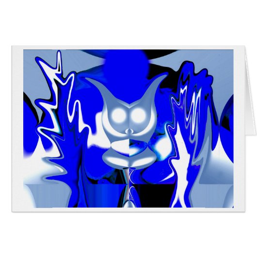 Spirituele wereld kunst kaart (Voorkant Horizontaal)
