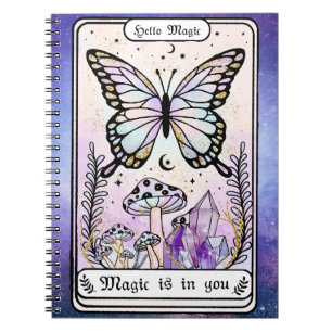 Spirituele Witchy Tarot-kaart Notitieboek