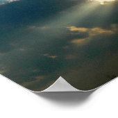 Spirituele wolken 1 poster (Hoek)