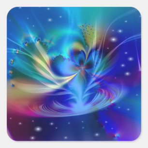 Spirituele Wonders Vierkante Sticker