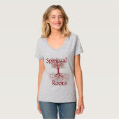 Spirituele wortels t-shirt (Voorkant volledig)