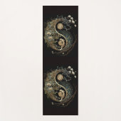 Spirituele Yin en Yang Meditation Black and Gold  Yogamat (Voorkant)