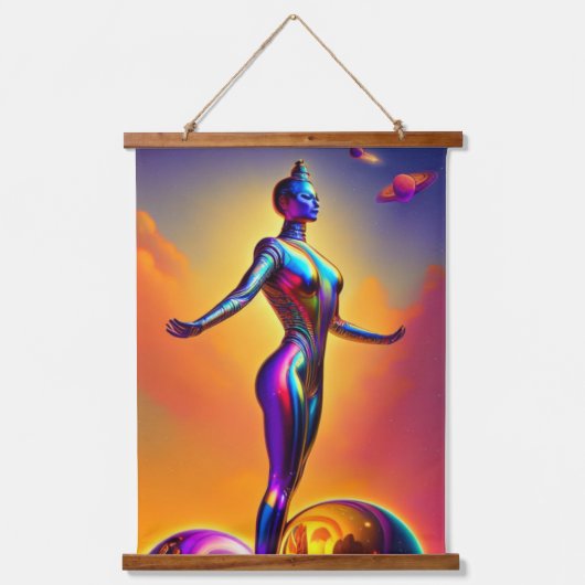 Spirituele Yoga Hanging Tapestry Hangend Wandkleed (Voorkant)