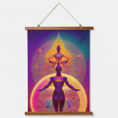 Spirituele Yoga Hanging Tapestry Hangend Wandkleed (Voorkant 2)
