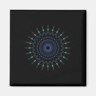 Spirituele Yoga Heilige Geometrie Hindoe Pilates Y Magneet