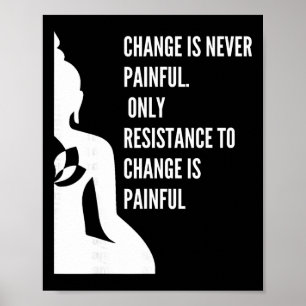 Spirituele Yoga Meditatie Mindfulness Zen Boeddha Poster